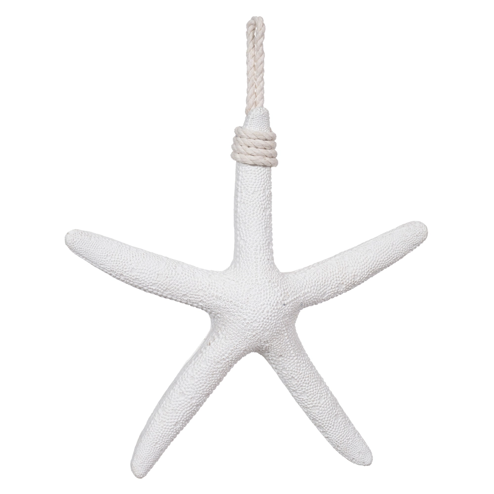 Enfeite Natal Estrela Do Mar Branco 23cm Florarte Vol. 4