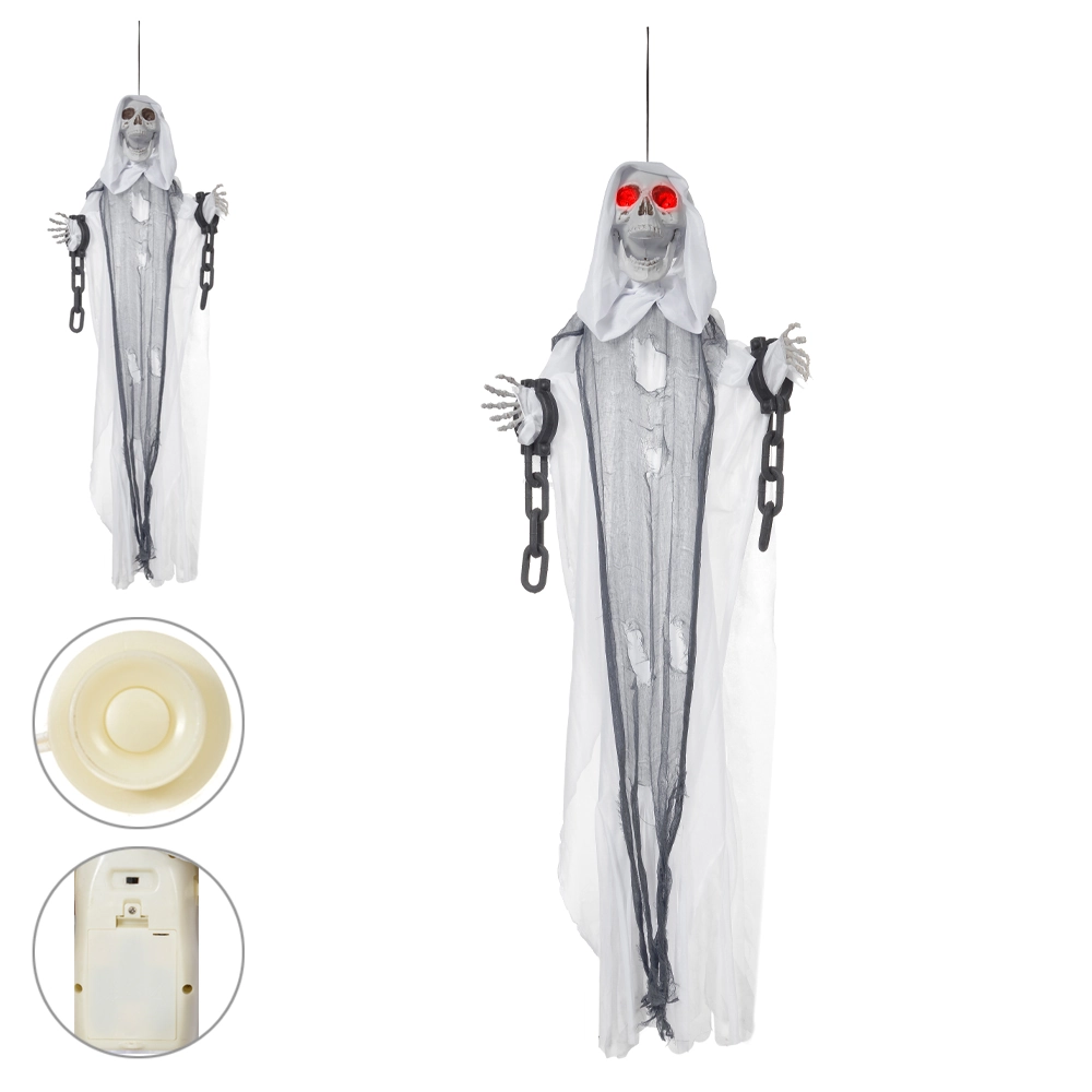 Caveira Halloween Branca 1.5m 49980001 Dea
