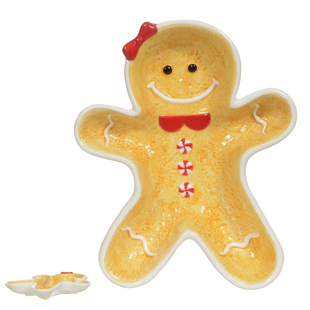 Petisqueira Natal Cookie Colorido 22.1x18x3.8cm 50305001 Dea