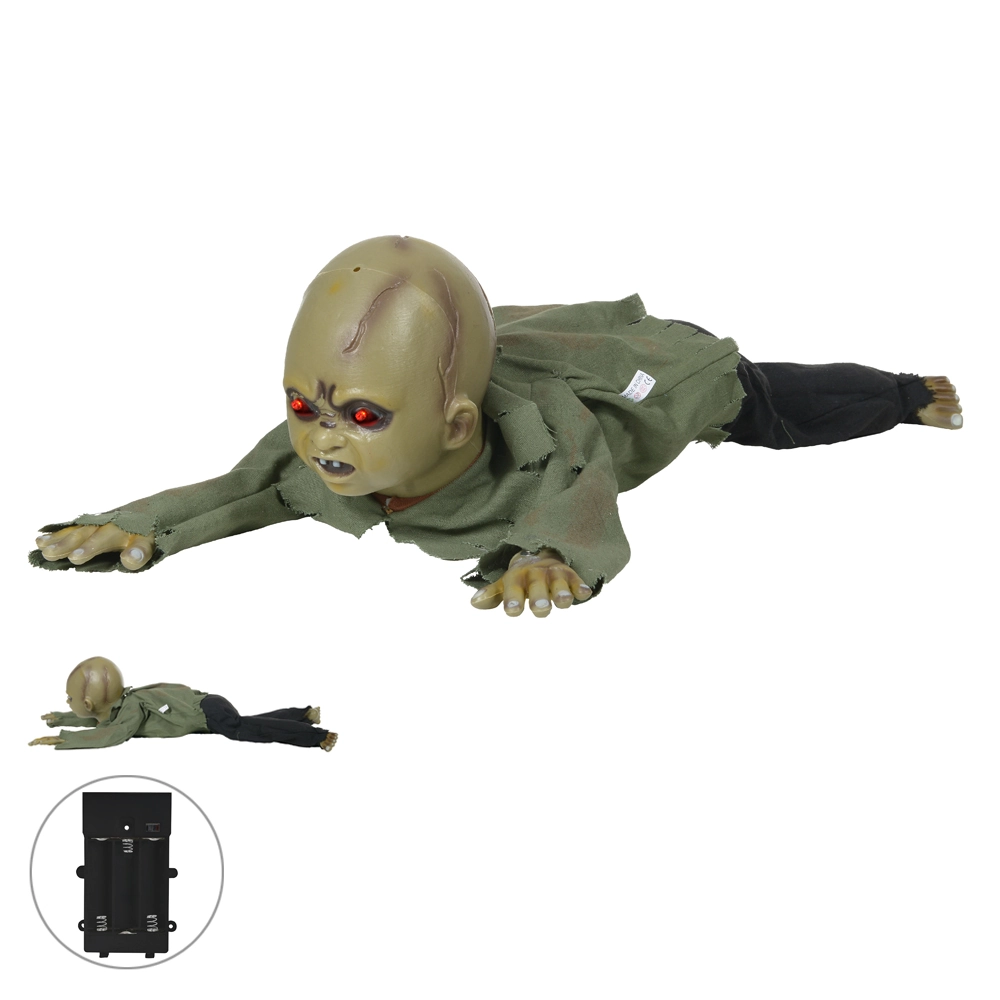 Crianca Zumbi Rastejante Pilha Colorido 1.05mx30cm 50353001 Dea