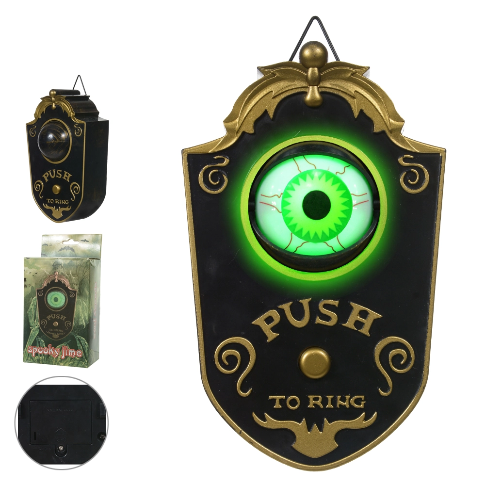 Campainha Halloween Pilha Preto 18x11cm 50360001 Dea