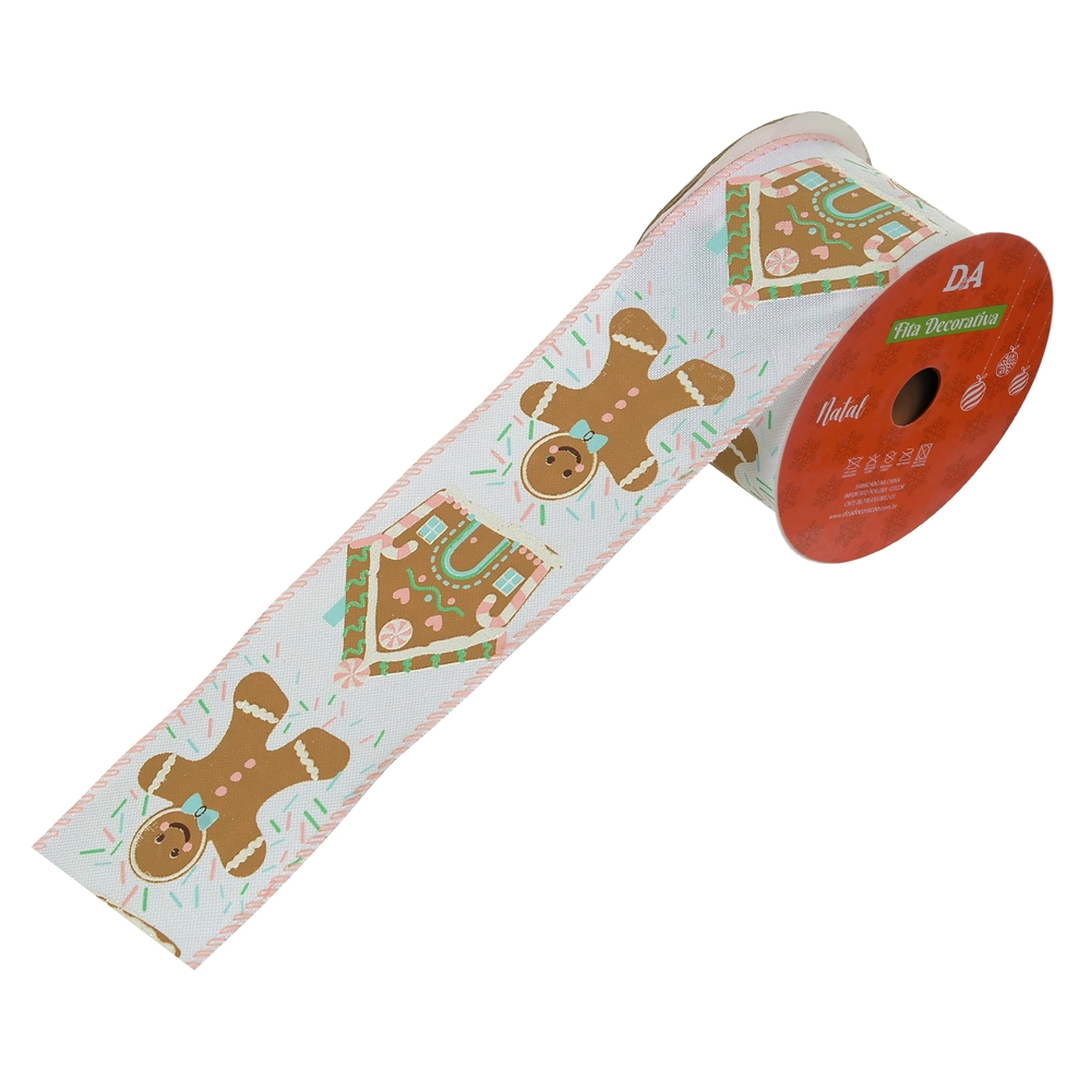 Fita Aramada Linho Candy Cost Colorido 14cm 48143003 Dea