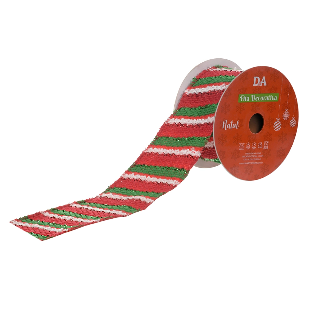 Fita Aramada Trico Costura Colorida 6.3cmx5m 50641001 Dea
