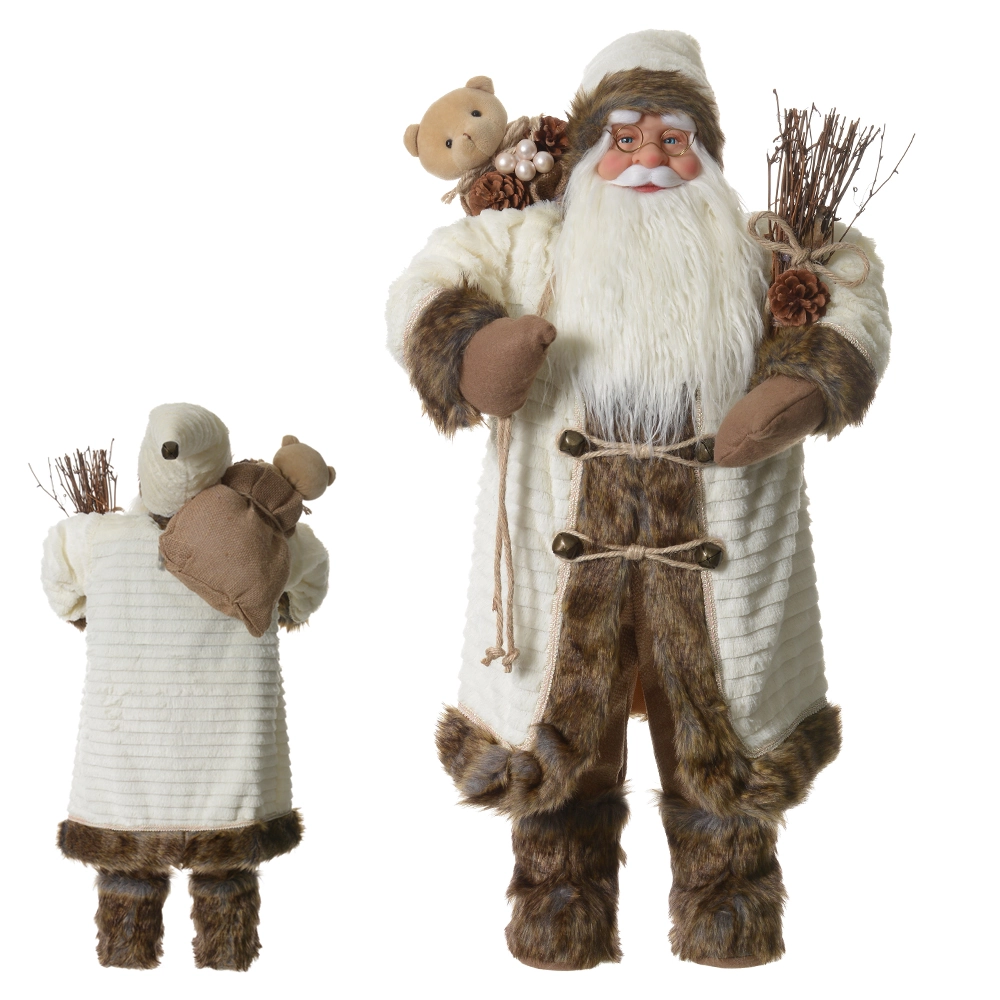 Noel Natal Em Pe Bege 80cm 50816001 Dea