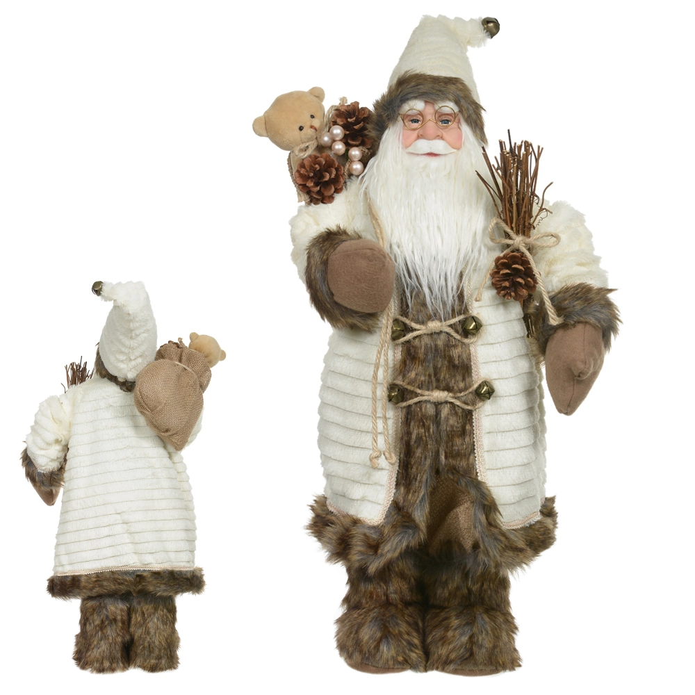 Noel Natal Em Pe Bege 60cm 50818001 Dea