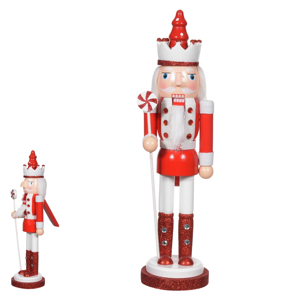 Boneco Quebra Nozes Pe Verm 36cm 50852001 Dea