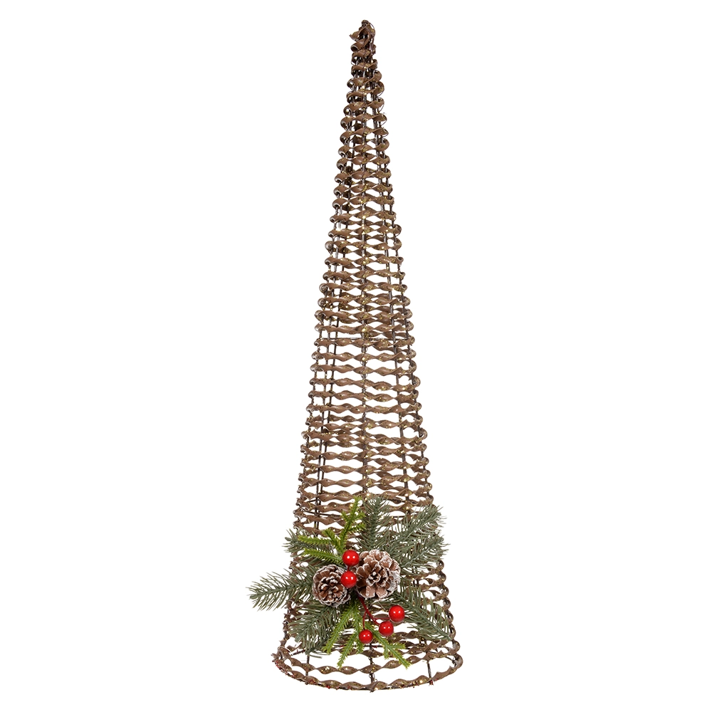Arvore Cone Dourado Verde 60cm 51270001 Dea