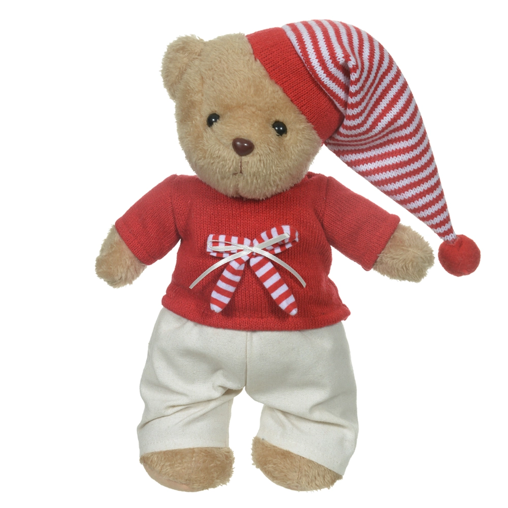 Enfeite Natal Decorativo Urso Vermelho 32cm 51498001 Dea