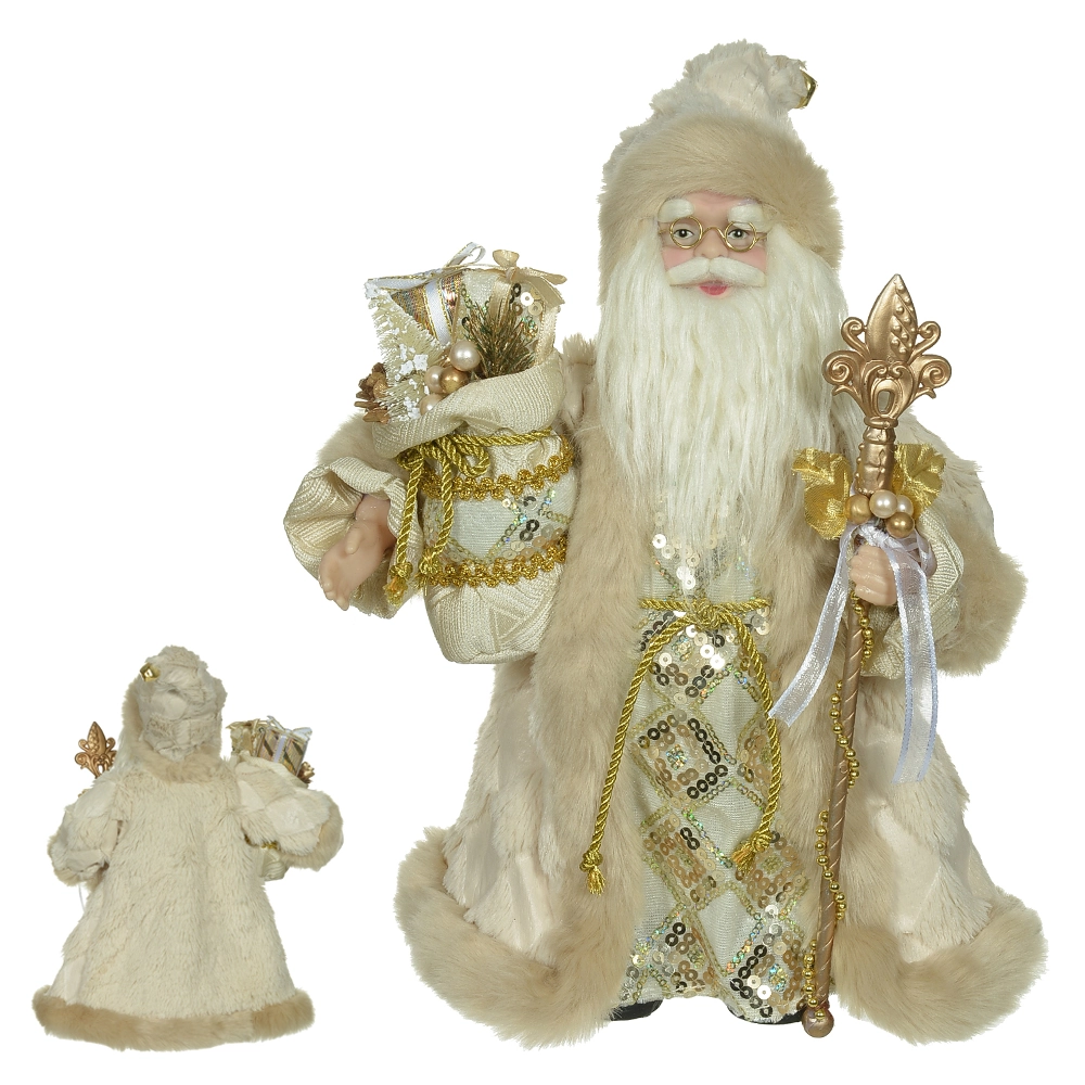 Papai Noel Natal Pe Champanhe 30cm 51548001 Dea