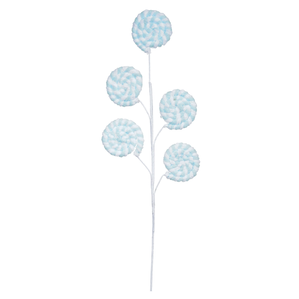 Complemento Candy Natal Azul Claro Bco 50cm 44910003 Dea