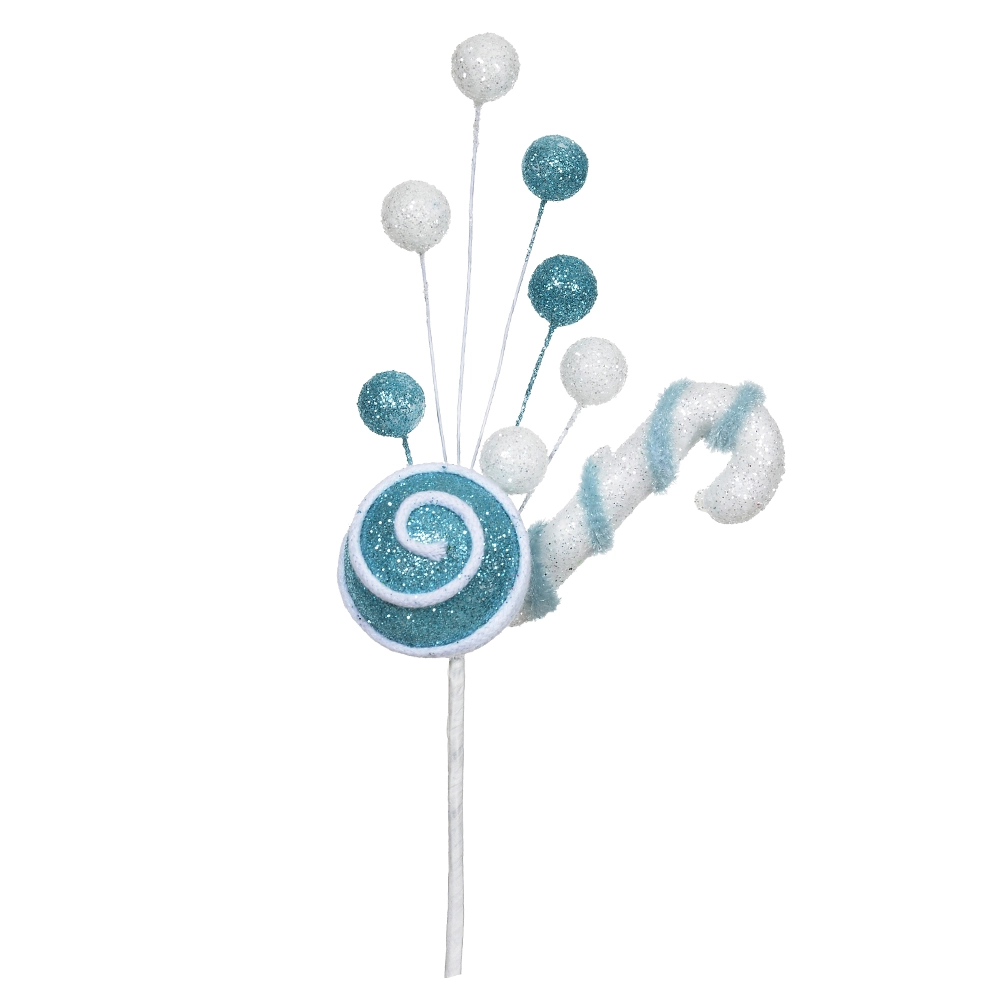 Pick Candy Natal Azul 21cm 51872001 Dea