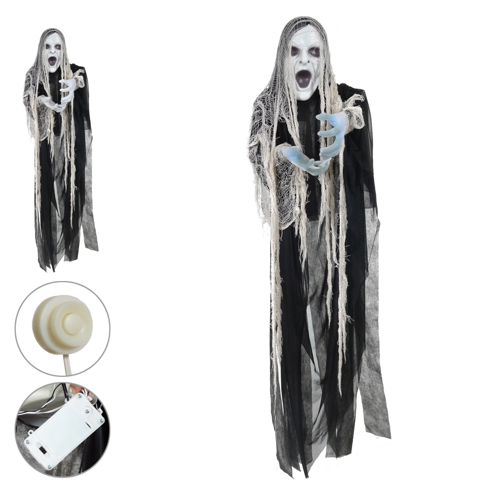 Boneco Halloween Preto 1.53m 51885001 Dea