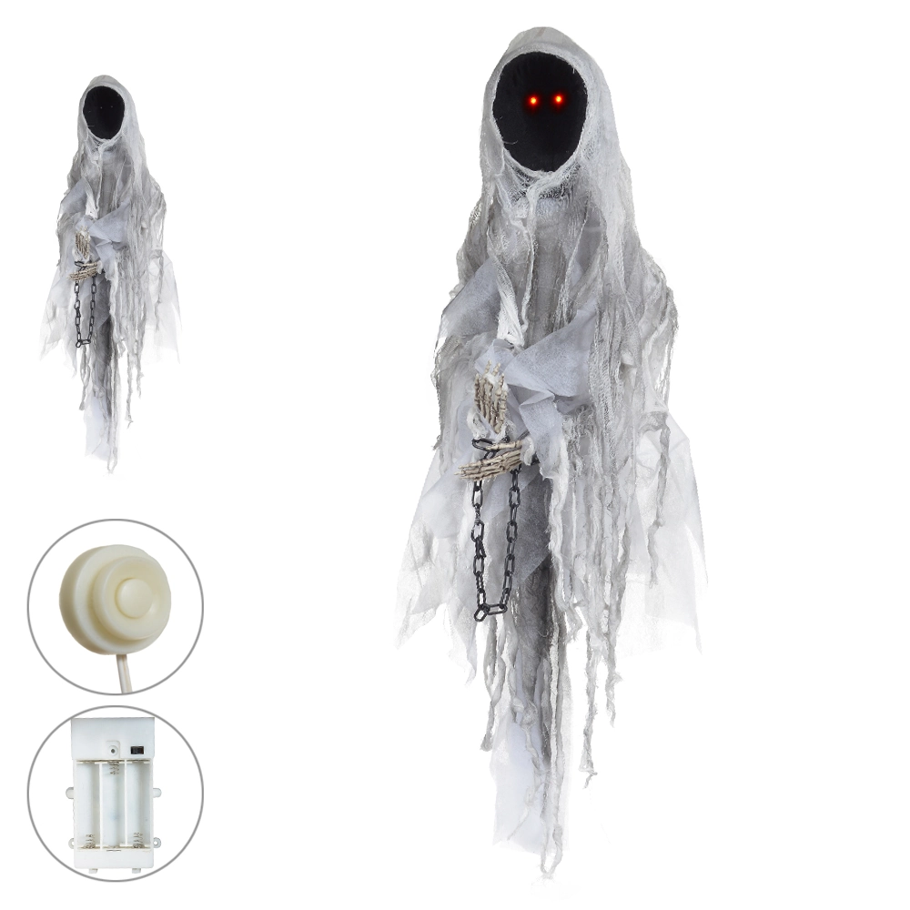 Boneco Halloween Movimento Branco 90cm 51888001 Dea