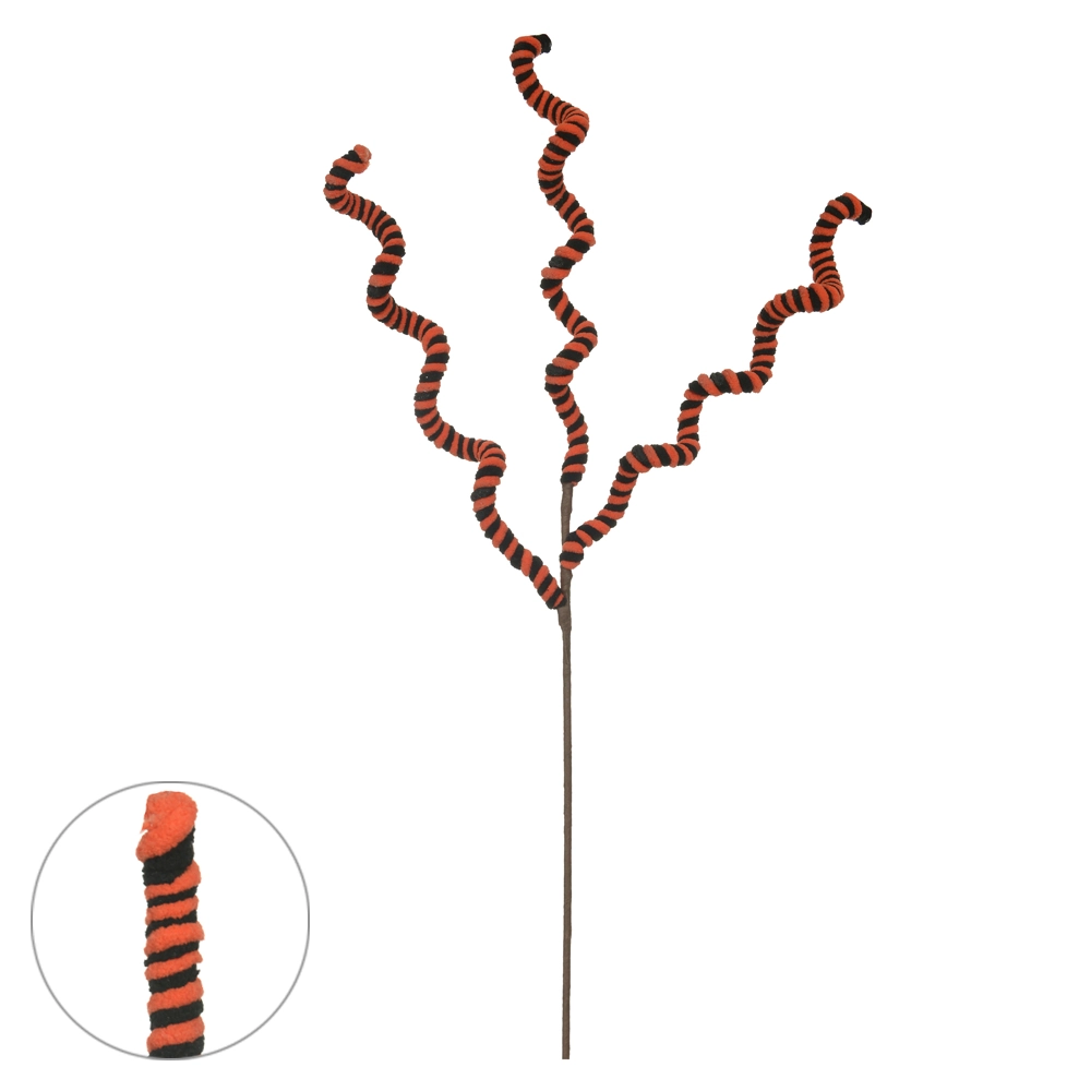 Complemento Candy Halloween Laranja Pto 68cm 52002001 Dea