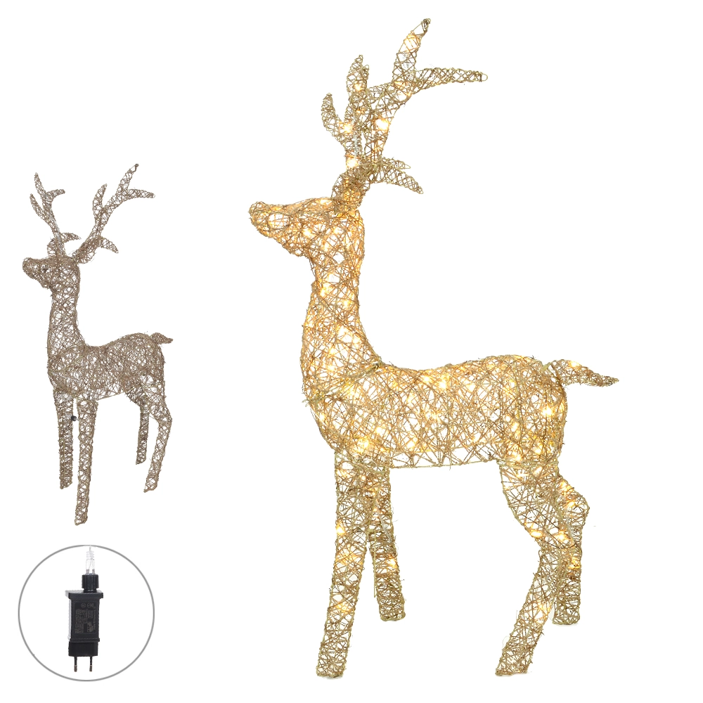 Rena Natal Dourado 80 Led Bivolt 1.25m 52101001 Dea