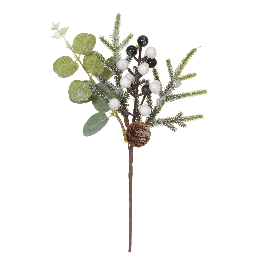 Flor Natal Nevado Bco 28cm 52120001 Dea