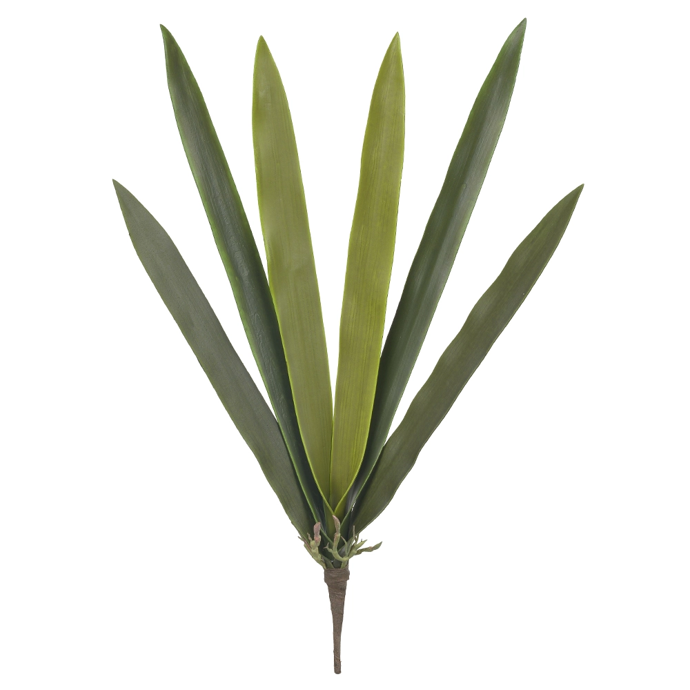 Folha Orquidea Cymbidium 48cm Verde Florarte