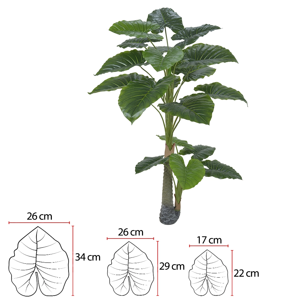 A Philo Real Toque X19 Verde 1.25m 34768003 Flor Art