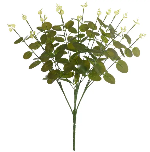 Folha Eucalipto Real Toque X64 Verde Outono 50cm Vol.1 Florarte