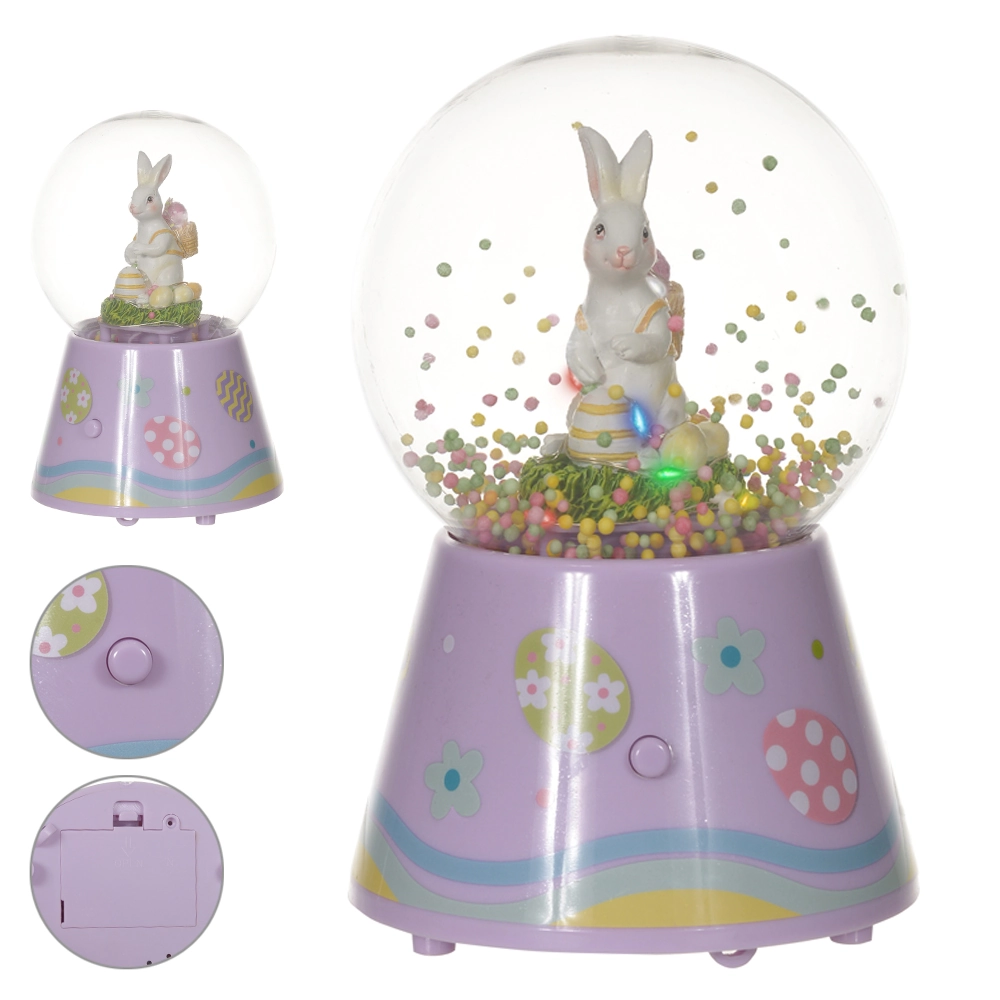 Globo Decorativo Pascoa Animado C Som