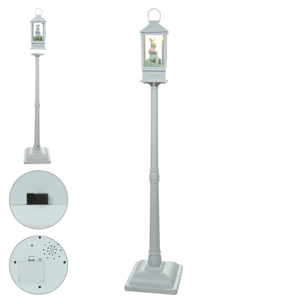 Poste Iluminado Cenario Som Confete Branco 32x1.56m 54347001 Dea