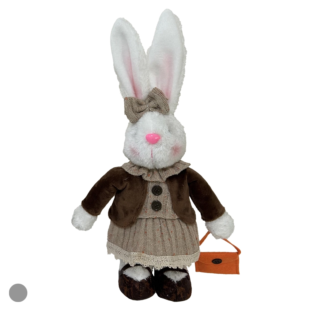 Boneco Coelho F Bolsa 40cm 55145001 Dea