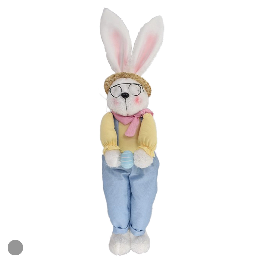 Boneco Coelho Macho Pe Ovo 40cm 55178001 Dea