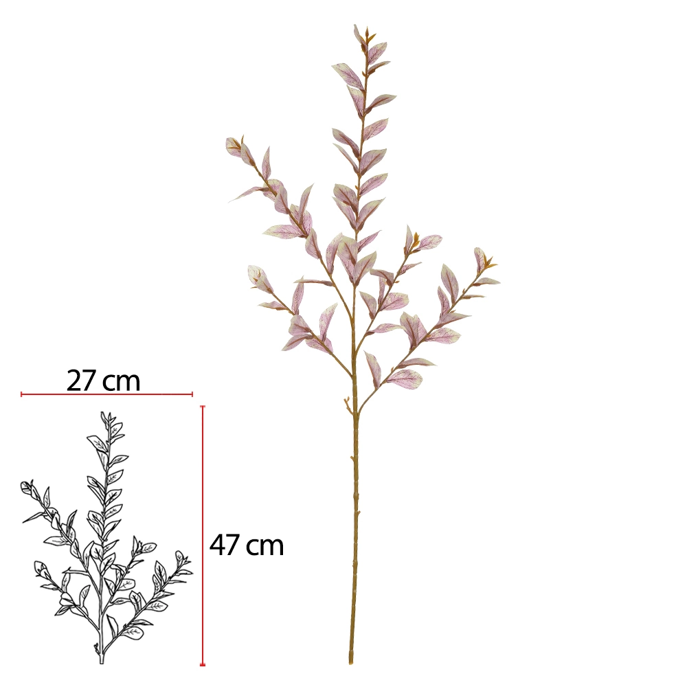 Galho Folharosa Creme X57 82cm 56025001 Dea