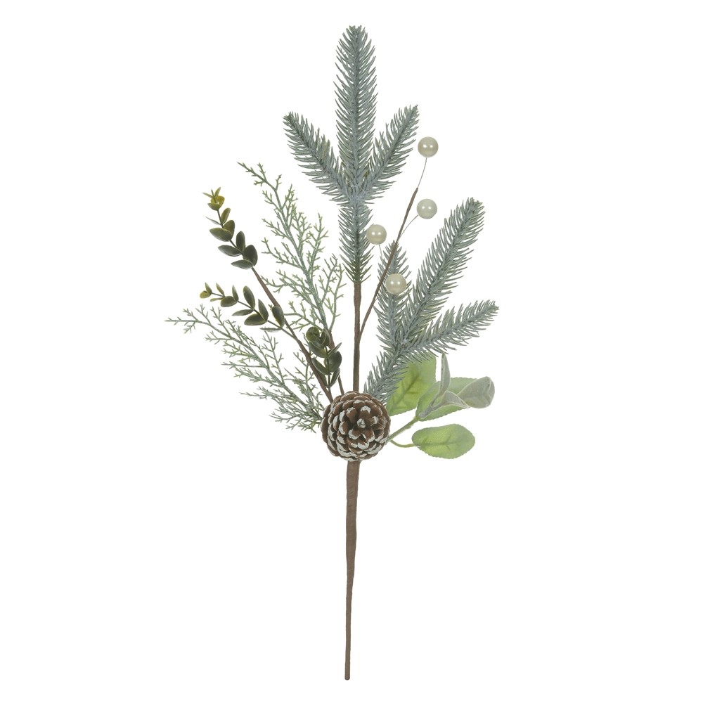 Pick Pinha Folha Natal Verde 50cm 56310001 Dea
