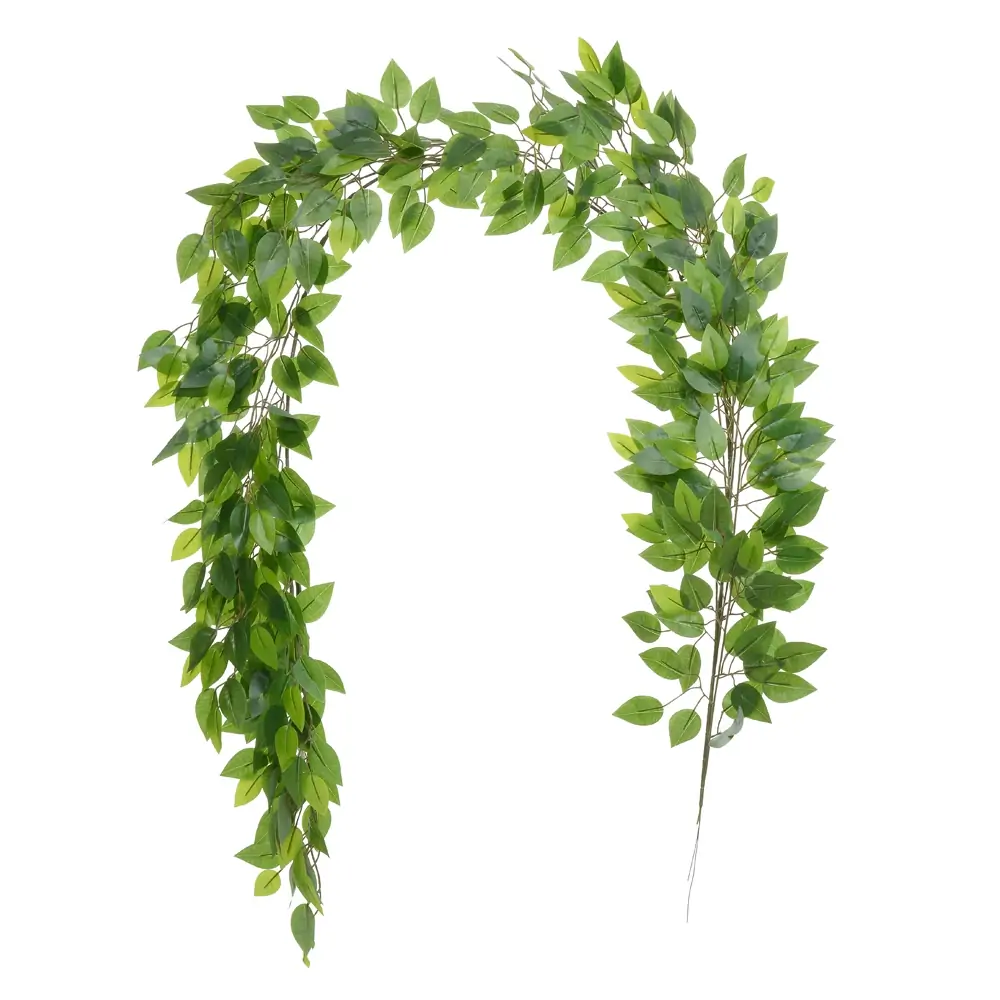 F.guirlanda Ficus Real Toque X432 Verde 2m Dea