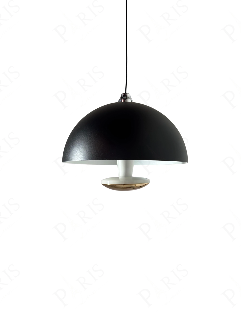 Pendente Retrátil Sensor De Presença Preto 18cm Led 10w 3 Em 1 Bivolt 15744-pl