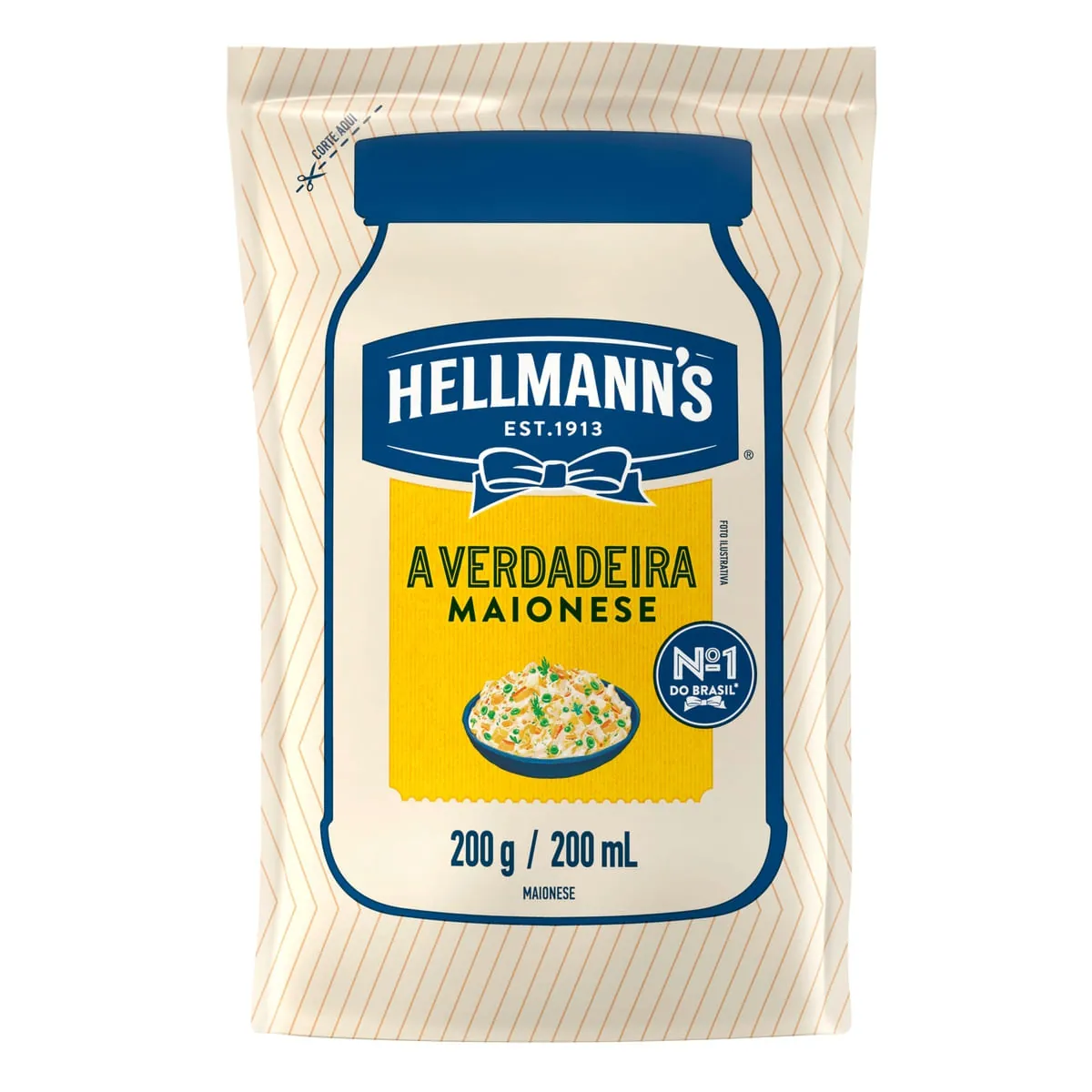 Maionese Hellmanns Sachê 200g