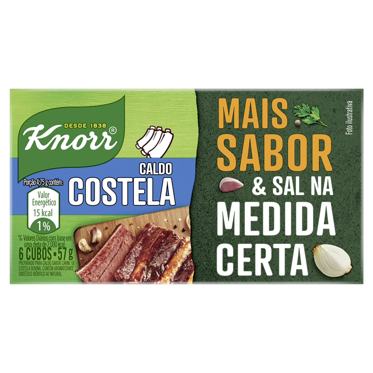 Caldo Knorr Costela