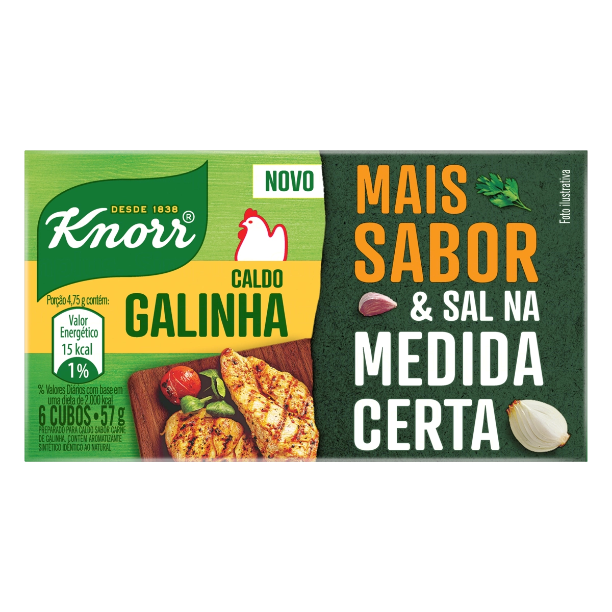 Caldo Knorr Galinha