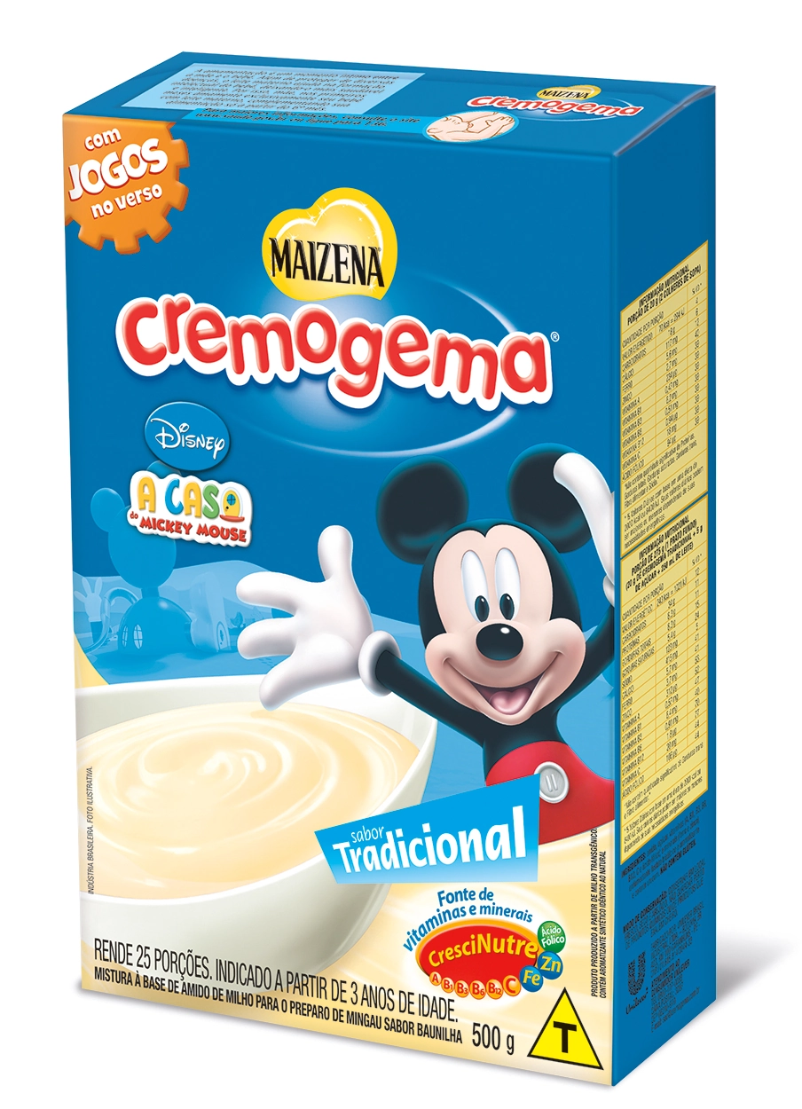 Mingau Tradicional Maizena Cremogema Caixa 500g