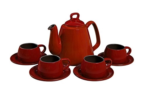 Conjunto Tropeiro Para Cafe 9 Pcs Pomodoro Ceraflame