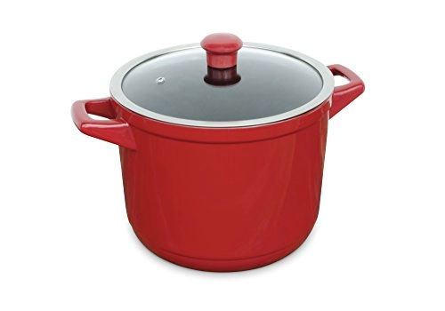 Caçarola Alta Ceraflame Duo Em Cerâmica Pomodoro 24 Cm ? 7 L