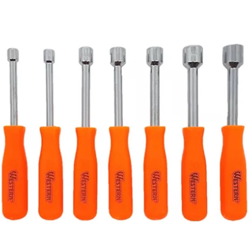 Ferramenta Chave Canhão 5mm A 13mm C/ 7 Peças