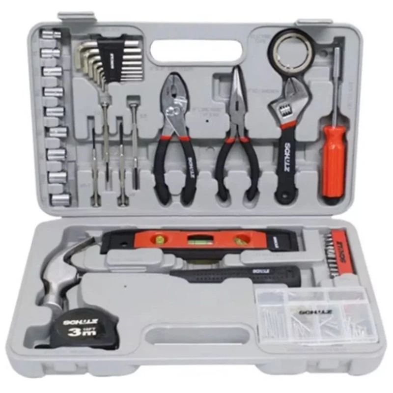 Kit Ferramenta 100 Peças: Jogo Completo De Qualidade