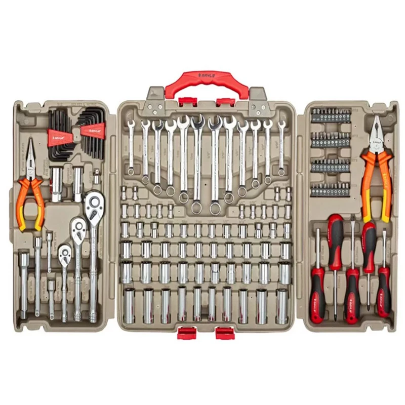 Kit Ferramenta 148 Peças: Jogo Completo Em Aço