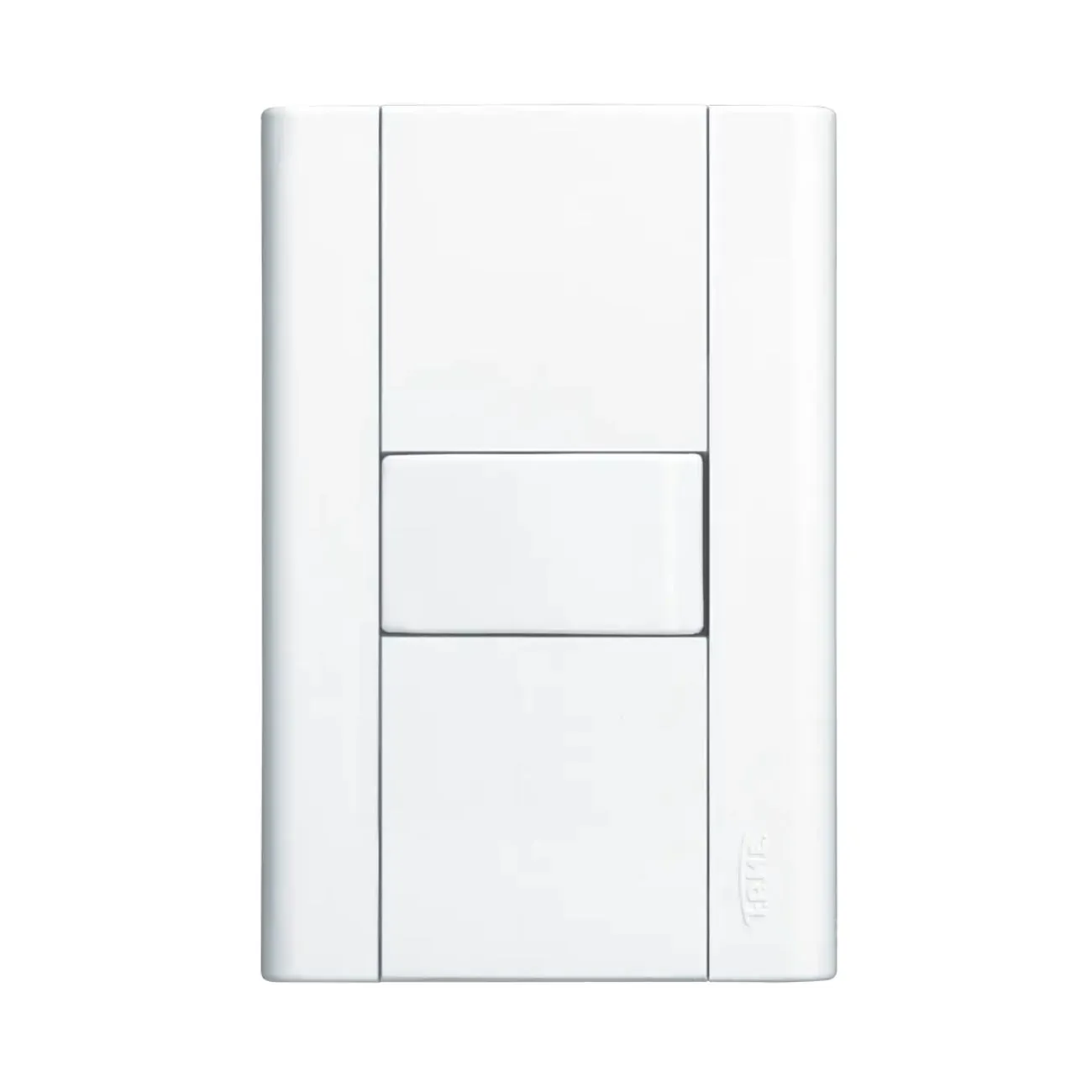 Interruptor Paralelo Com Placa 4x2 Fame Modulare Branco