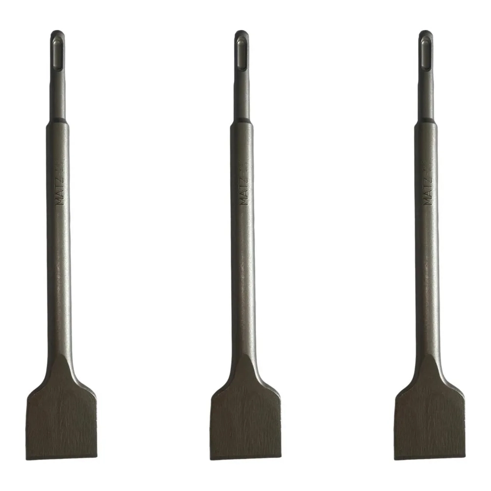 Kit 3 Talhadeira Martelete Rompedor Sds Plus 40x250mm Matz