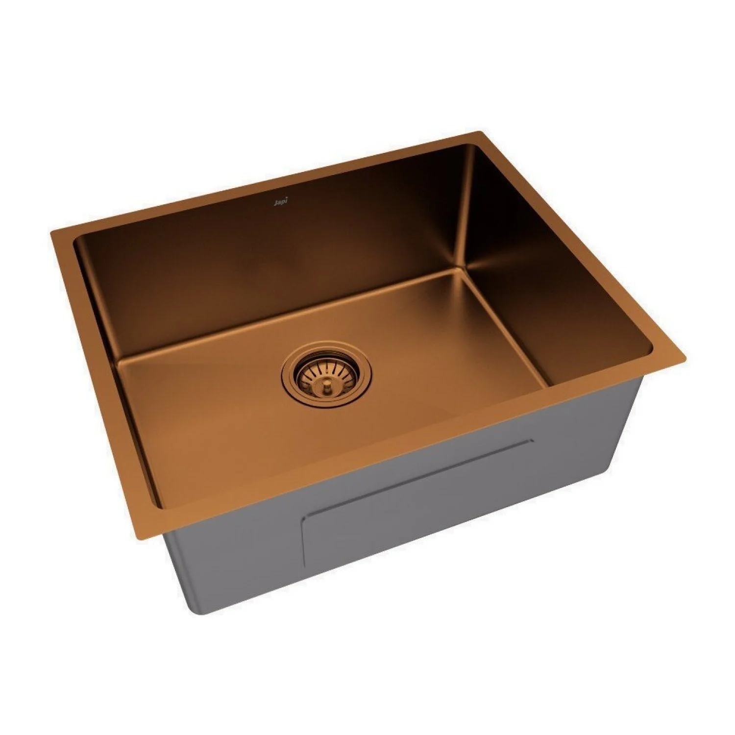 Kit Cuba Cozinha Aço Inox Com Válvula E Sifão Japi Rose
