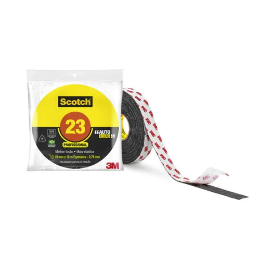 Fita Isolante Alta Fusão 23br Profissional 19mmx10m Scotch