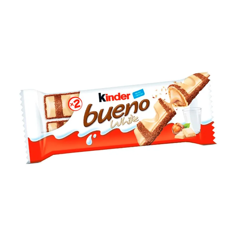 Choc Kinder Bueno White T2 39g Ferrero