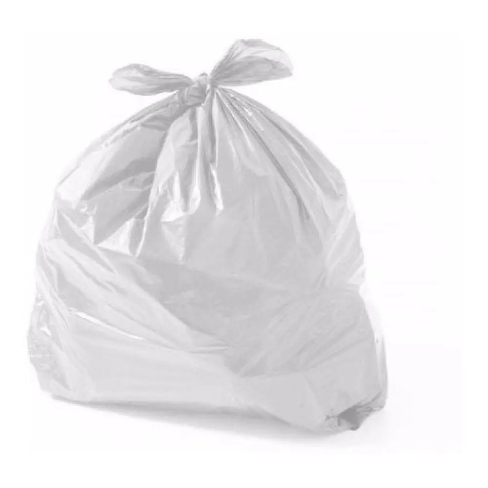 Saco De 80l Branco Para Lixo Pacote Aprox 100 Un