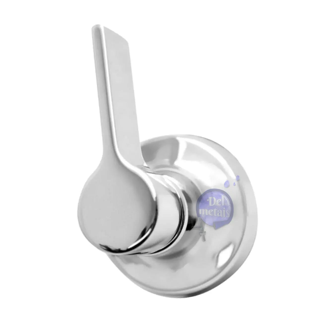 Acabamento Registro Alavanca C-65 Luxo Metal Padrão Deca Cor:cromado