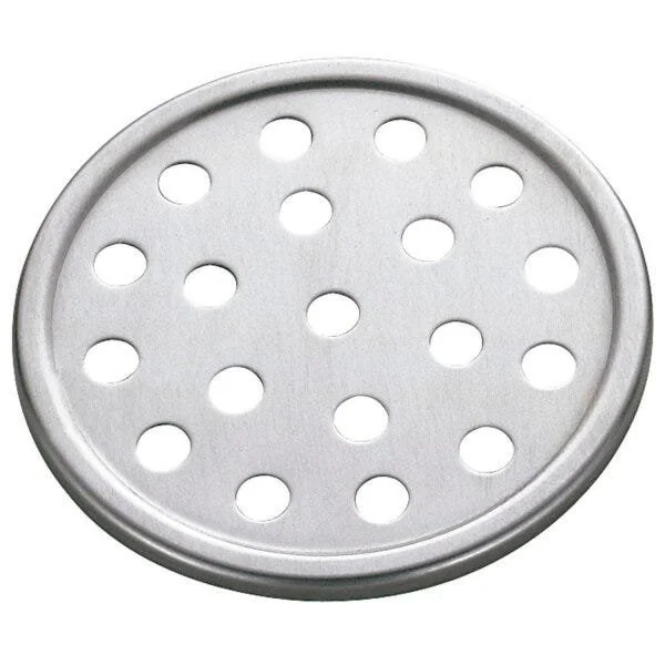 Grelha Meber Inox Redonda 1710 C 10 Cm Cromado