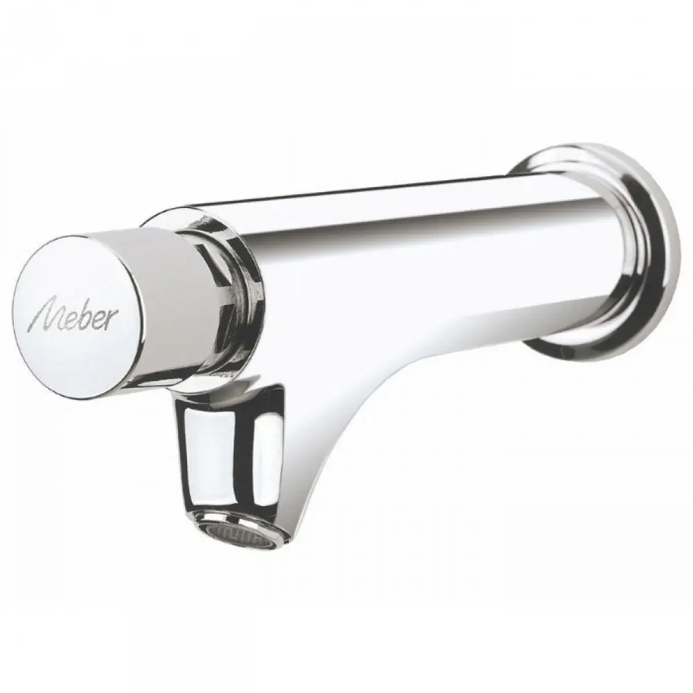 Torneira Lavatório Parede Mebermatic 10010 C Meber