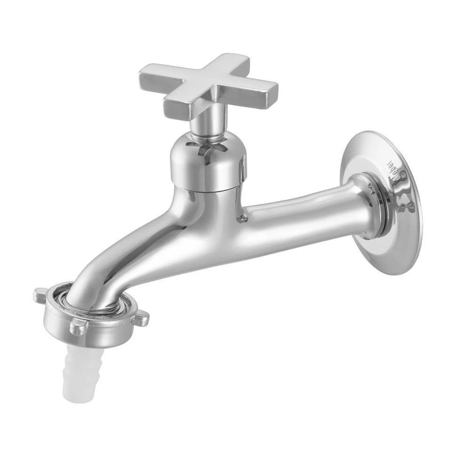 Torneira Parede Encaixe Universal Nya 1130 C 22 Pet Meber Metais Cromado